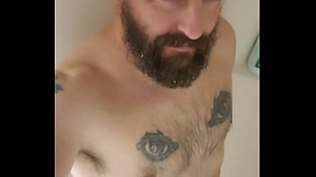 Anthony arden stroking in the shower