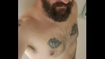 Anthony arden stroking in the shower