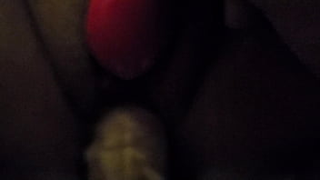 Going deep inside her wet pussy