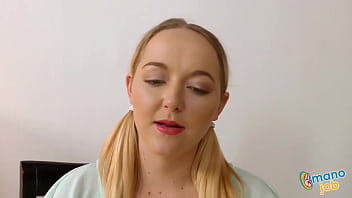 Babe caught misbehaving by hot officer