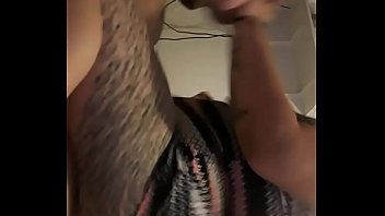 Floating on the high hard dick