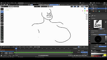 Huge boobs drawing bts