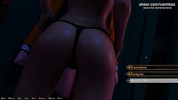 Two 18yo young sluts share one cock public outdoor threesome being a dik episode 10 part #81