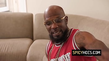 Latina babe is a hell of a cock sucker