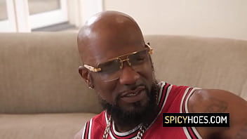 Latina babe is a hell of a cock sucker