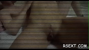 Playgirl with tiny tits copulates hard