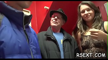 Playgirl with tiny tits copulates hard