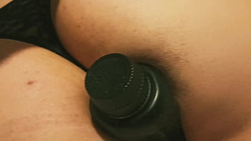 Gran culo con vibrador