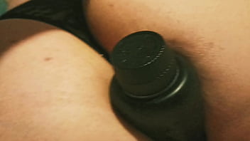 Gran culo con vibrador