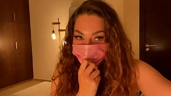 A dildo in the mouth