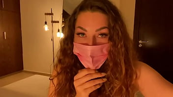 A dildo in the mouth