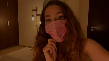 A dildo in the mouth