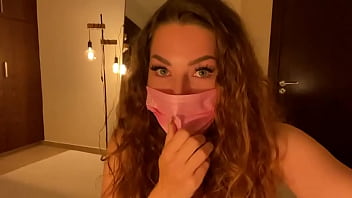 A dildo in the mouth