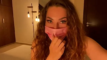 A dildo in the mouth