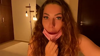 A dildo in the mouth