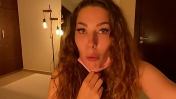 A dildo in the mouth