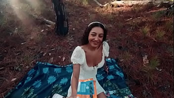 Natural tits latina cinderela got filled at public park nati roza