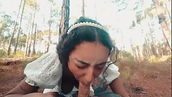 Natural tits latina cinderela got filled at public park nati roza