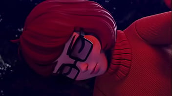 Velma con una gran polla