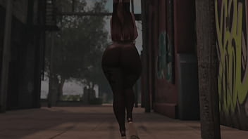 Swaying hips in see through tights in public second life Swaying hips in see through tights in public second life