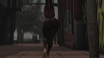 Swaying hips in see through tights in public second life Swaying hips in see through tights in public second life