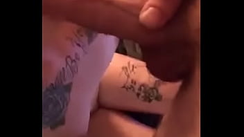 Tattooed couple pov