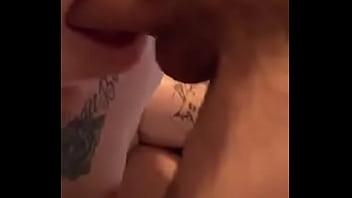 Tattooed couple pov