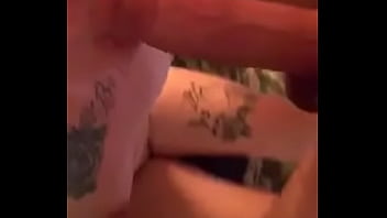 Tattooed couple pov