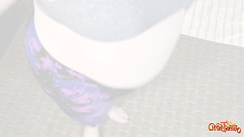 Ballbusting yoga kick to the balls for creeps