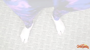 Ballbusting yoga kick to the balls for creeps