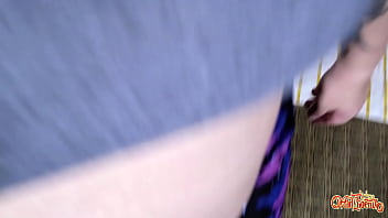 Ballbusting yoga kick to the balls for creeps