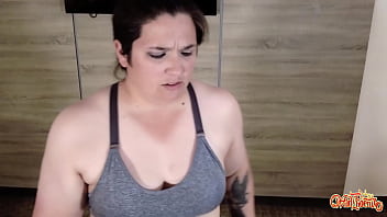 Ballbusting yoga kick to the balls for creeps