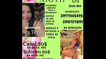 E hoje em e putaria na mansão niver da sra tezao o pau vai quebrar na mansão de belford roxo rua messias de souza 290 b