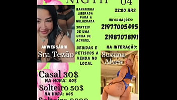 E hoje em e putaria na mansão niver da sra tezao o pau vai quebrar na mansão de belford roxo rua messias de souza 290 b