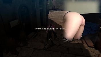 Lovense connected gaming sexy bimbo plays bayonetta episode 4