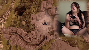 Lovense connected gaming sexy bimbo plays bayonetta episode 4