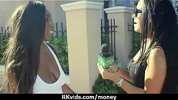 Sexy teen nails her butt on hard dick for cash 1