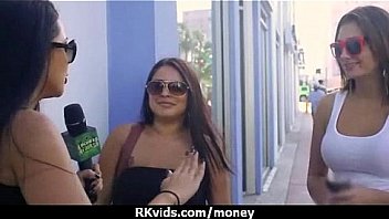 Sexy teen nails her butt on hard dick for cash 1