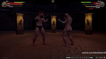 Velkor vs evianne nf3d mixed kinky combat maledom arena
