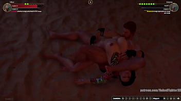 Velkor vs evianne nf3d mixed kinky combat maledom arena
