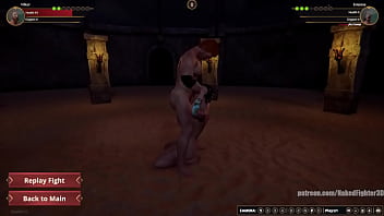 Velkor vs evianne nf3d mixed kinky combat maledom arena