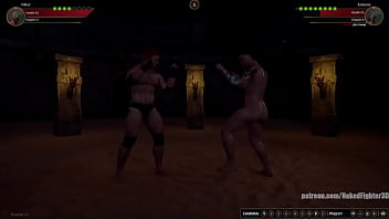 Velkor vs evianne nf3d mixed kinky combat maledom arena