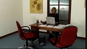 Busty Blonde Shemale And Dude Fuck Each Other's Asshole At The Office thumbnail