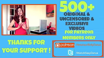 Twerking in amazing lingerie outfit love to dance & entertain