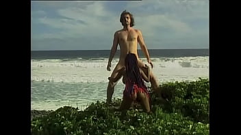 The wind and the sea for a wild interracial anal experience