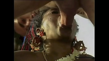 The wind and the sea for a wild interracial anal experience