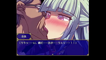 Hentai scene from de hentai game mage academy