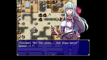 Hentai scene from de hentai game mage academy