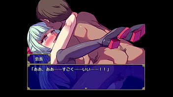 Hentai scene from de hentai game mage academy