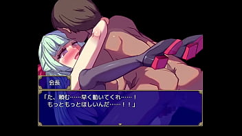Hentai scene from de hentai game mage academy